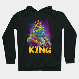 Frog Pepe King Hoodie